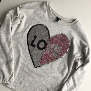 ❤️ Magic Sequin Sweatshirt Art Class